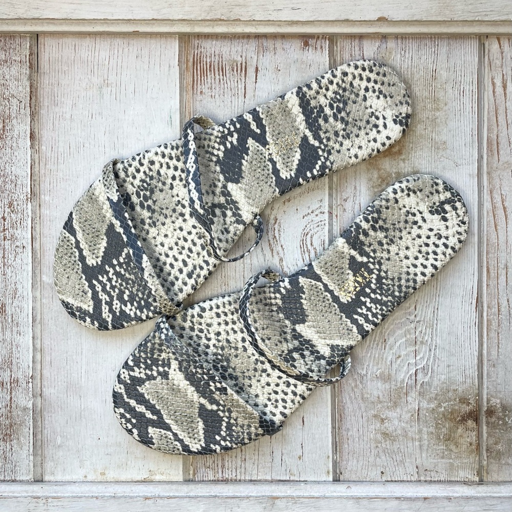 TKEES Gemma Vegan Sand Snake Sandals